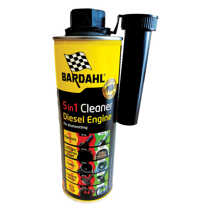 FUEL SYSTEM CLEANER-DIESEL 5 IN 1 500ML BARDAHL