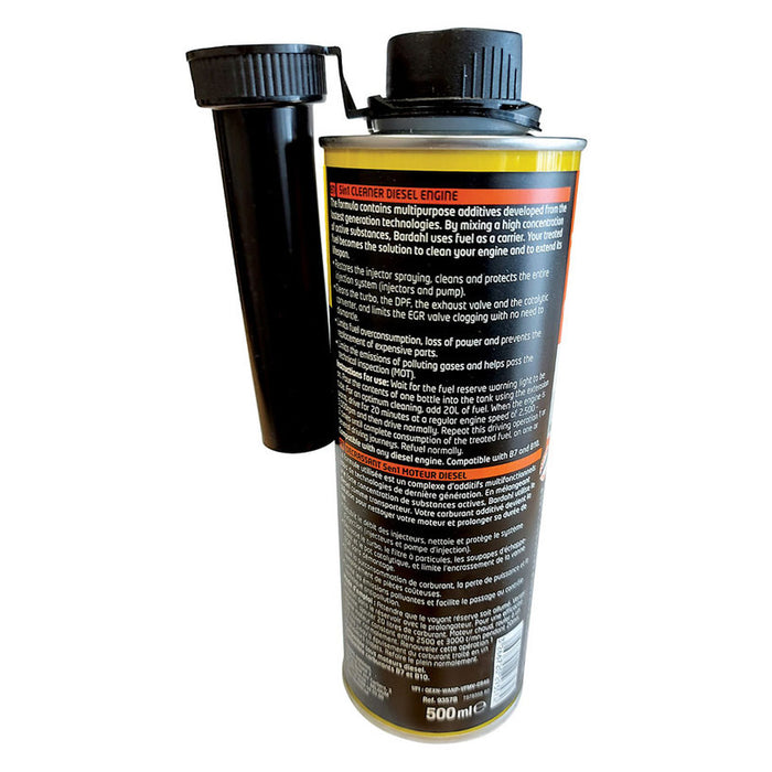 FUEL SYSTEM CLEANER-DIESEL 5 IN 1 500ML BARDAHL