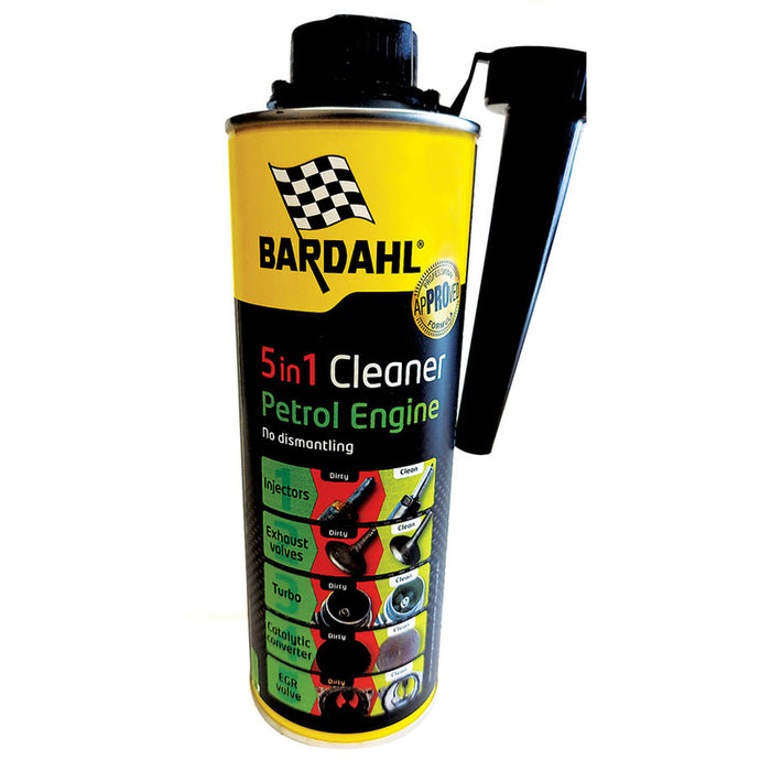FUEL SYSTEM CLEANER-GASOLINE 5 IN 1 500ML BARDAHL