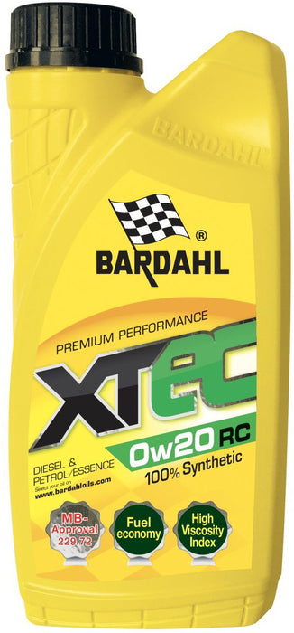 BARDAHL XTEC 0W-20 RC 1L