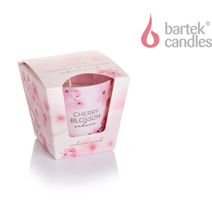 CHERRY BARTEK GLASS CANDLE