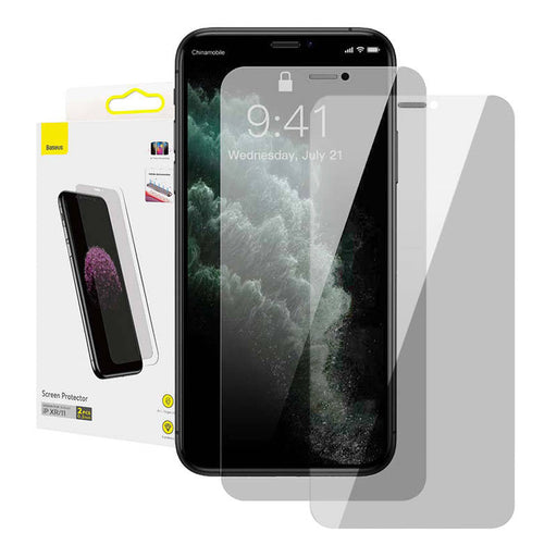 Baseus 0.3mm Screen Protector (2pcs pack) for iPhone XR/11 6.1 inch - For smartphones<<<Tempered glass and screen