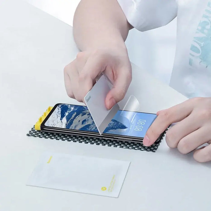 Baseus 2x Full Screen Protector Film 0.15mm for Xiaomi Redmi K40 / K40 Pro / Poco F3 Transparent (SGMIK40-02) - Cell
