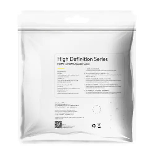 Baseus 2x HDMI 2.0 4K 60Hz Cable 3D HDR 18Gbps 3m (black) - Video cables<<<Cables<<<IT Accessories<<<InnproXML&&&Video