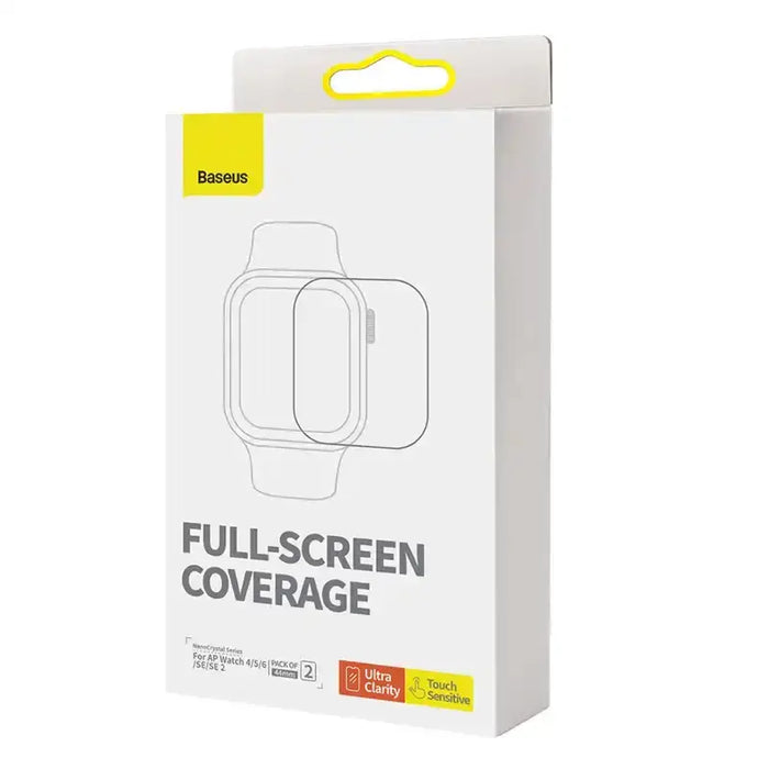 Baseus 44mm Protective Film for AP Watch 4/5/6/SE/SE 2 Clear - For smartwatches<<<Tempered glass and screen