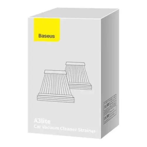 Baseus A3lite Car vacuum Cleaner filters 2 PCS (White) - Spare parts<<<Vacuum cleaners<<<Small household
