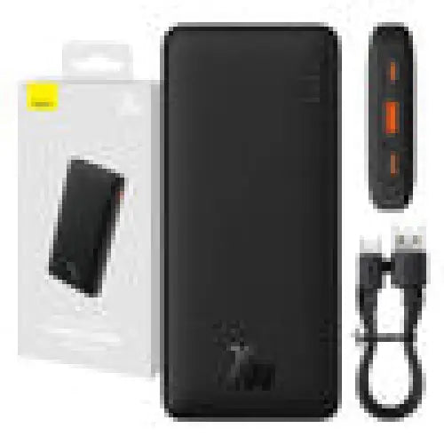 Baseus Airpow 10000mAh 20W powerbank (black) - Powerbanks<<<GSM