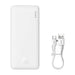 Baseus Airpow 10000mAh 20W powerbank (white) - Powerbanks<<<GSM