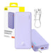 Baseus Airpow 20000mAh 20W powerbank (purple) - Powerbanks<<<GSM