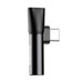 Baseus Audio Adapter USB-C to Mini Jack 3.5mm + USB-C (black) - Audio adapters<<<GSM Accessories<<<InnproXML&&&USB