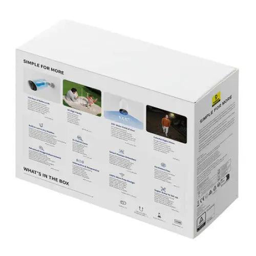 Baseus B1 2k Outdoor Camera (White) - IP cameras<<<Smart Home<<<InnproXML&&&Smart home<<<HurtelXML