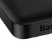 Baseus Bipow Fast Charging Power Bank 10000mAh 20W Black (Overseas Edition) + USB-A - Micro USB 0.25m Black Cable