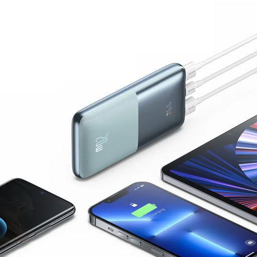 Baseus Bipow Pro powerbank 10000mAh 20W + USB cable 3A 0.3m blue (PPBD040103) - Powerbanks<<<HurtelXML