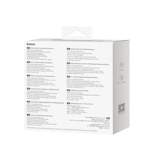 Baseus Bowie EZ10 TWS Bluetooth 5.3 wireless headphones - black - Audio<<<Основна<<<DunaXML&&&Headphones