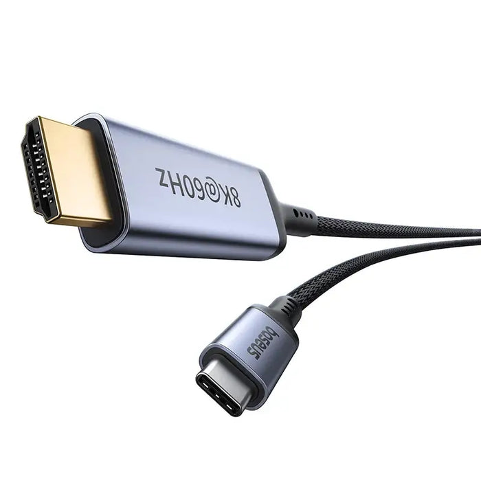Baseus BS-OH064 8K 60Hz USB-C - HDMI cable 1.5m - black - Video cables<<<HurtelXML&&&USB cablesAKG-KAB<<<GSM