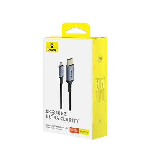 Baseus BS-OH064 8K 60Hz USB-C - HDMI cable 1.5m - black - Video cables<<<HurtelXML&&&USB cablesAKG-KAB<<<GSM