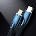 Baseus CADH000802 USB-C - USB-C PD cable 100W 5A 480Mb/s 2m - white - Cell phone cables<<<HurtelXML