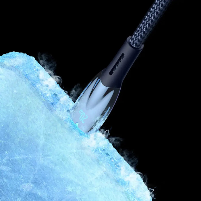 Baseus CADH000802 USB-C - USB-C PD cable 100W 5A 480Mb/s 2m - white - Cell phone cables<<<HurtelXML