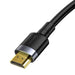 Baseus Cafule 4KHDMI Male To 4KHDMI Male Adapter Cable 5m Black - Video cables<<<Cables<<<IT