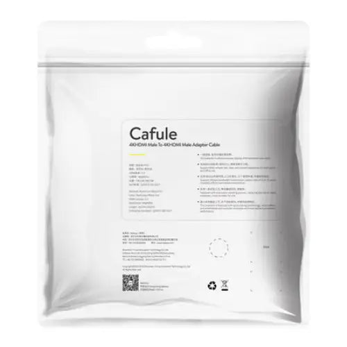 Baseus Cafule 4KHDMI Male To 4KHDMI Male Adapter Cable 5m Black - Video cables<<<Cables<<<IT