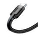 Baseus Cafule cable USB-C 3A 0.5m (Gray + Black) - USB to USB-C<<<USB cables<<<GSM Accessories<<<InnproXML&&&Cell phone