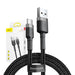 Baseus Cafule cable USB-C 3A 0.5m (Gray + Black) - USB to USB-C<<<USB cables<<<GSM Accessories<<<InnproXML&&&Cell phone