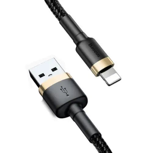 Baseus Cafule Cable USB Lightning 2A 3m (Gold + Black) - USB to Lightning<<<USB cables<<<GSM