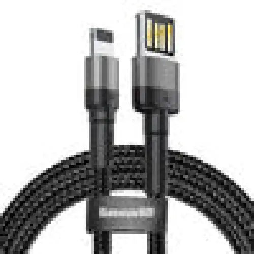 Baseus Cafule Double-sided USB Lightning Cable 1.5A 2m (Gray + Black) - USB to Lightning<<<USB cables<<<GSM