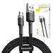Baseus Cafule Micro USB cable 1.5A 2m (Gray + Black) - USB to Micro USB<<<USB cables<<<GSM