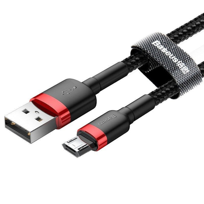 Baseus Cafule Micro USB cable 2.4A 1m (Red+ Black) - USB to Micro USB<<<USB cables<<<GSM Accessories<<<InnproXML&&&Cell