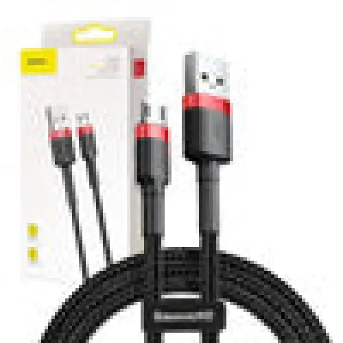 Baseus Cafule Micro USB Cable 2A 3m (Black + Red) - USB to Micro USB<<<USB cables<<<GSM Accessories<<<InnproXML&&&Cell