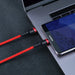 Baseus Cafule PD2.0 60W flash charging USB For Type-C cable (20V 3A) 2m Red - USB-C to USB-C<<<USB cables<<<GSM