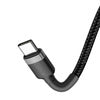 Baseus Cafule PD2.0 60W flash charging USB For Type-C cable (20V 3A) 2m Gray + Black - USB-C to USB-C<<<USB