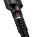 Baseus Cafule PD2.0 60W flash charging USB For Type-C cable (20V 3A) 2m Gray + Black - USB-C to USB-C<<<USB