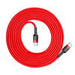 Baseus Cafule PD2.0 60W flash charging USB For Type-C cable (20V 3A) 2m Red - USB-C to USB-C<<<USB cables<<<GSM