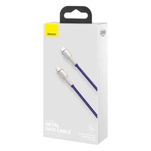 Baseus Cafule Series USB-C cable for Lightning 20W 2m (purple) - USB-C to Lightning<<<USB cables<<<GSM