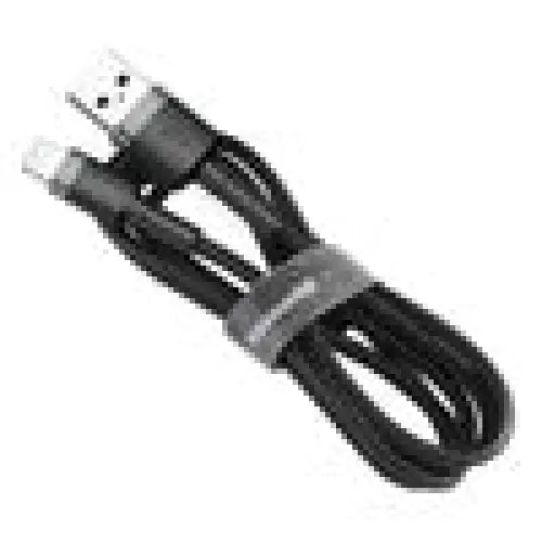 Baseus Cafule USB Lightning Cable 2A 3m (Black + Gray) - USB to Lightning<<<USB cables<<<GSM