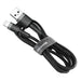 Baseus Cafule USB Lightning Cable 2A 3m (Black + Gray) - USB to Lightning<<<USB cables<<<GSM