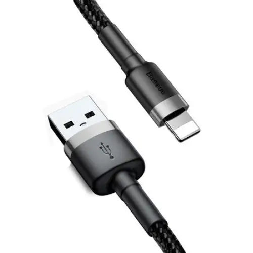 Baseus Cafule USB Lightning Cable 2A 3m (Black + Gray) - USB to Lightning<<<USB cables<<<GSM