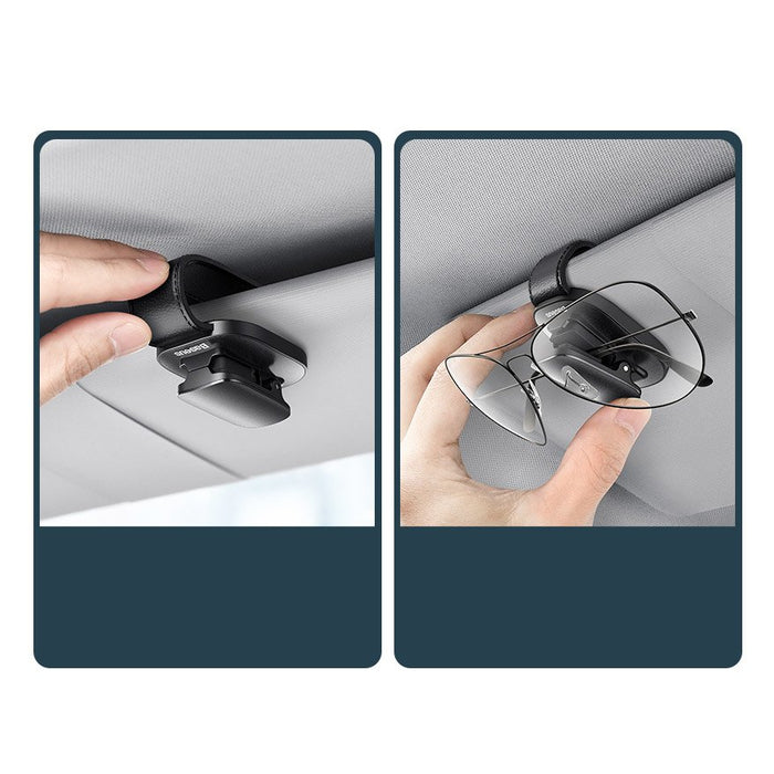 Baseus Car Holder Glasses Clip Silver (ACYJN-B0S) - Other car accessories<<<HurtelXML&&&Car