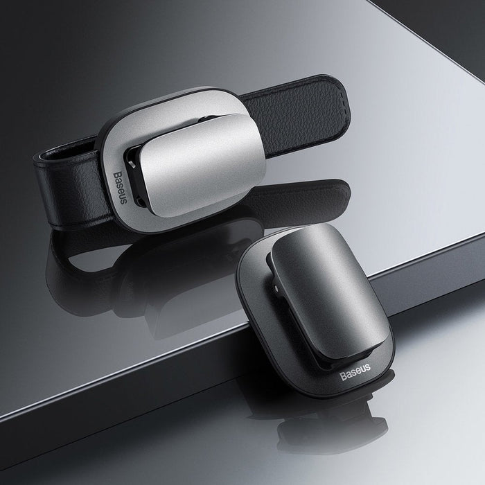 Baseus Car Holder Glasses Clip Silver (ACYJN-B0S) - Other car accessories<<<HurtelXML&&&Car