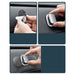 Baseus Car Holder Glasses Clip Silver (ACYJN-B0S) - Other car accessories<<<HurtelXML&&&Car