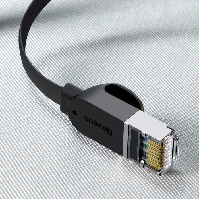 Baseus Cat 6 UTP Ethernet RJ45 Cable Flat 0,5m black - Network cables<<<Cables<<<IT Accessories<<<InnproXML&&&Kable