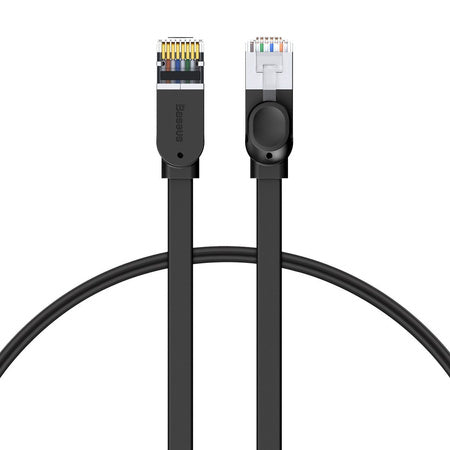 Baseus Cat 6 UTP Ethernet RJ45 Cable Flat 1m black - Network cables<<<Cables<<<IT Accessories<<<InnproXML&&&Network