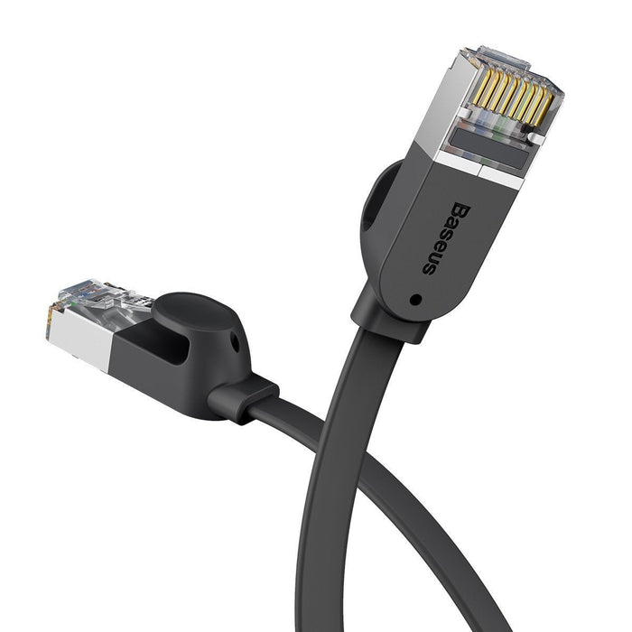 Baseus Cat 6 UTP Ethernet RJ45 Cable Flat 1m black - Network cables<<<Cables<<<IT Accessories<<<InnproXML&&&Network