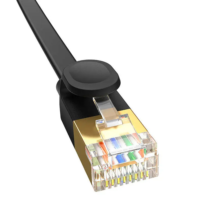 Baseus Cat 7 UTP Ethernet RJ45 Cable Flat 8 m black - Network cables<<<Cables<<<IT Accessories<<<InnproXML