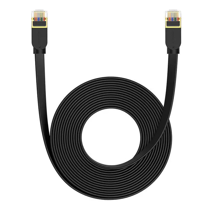 Baseus Cat 7 UTP Ethernet RJ45 Cable Flat 8 m black - Network cables<<<Cables<<<IT Accessories<<<InnproXML