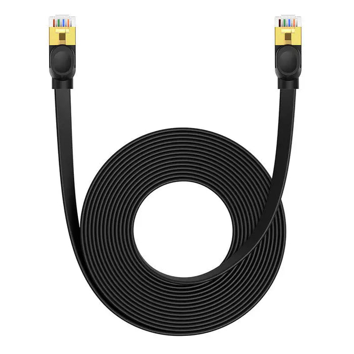Baseus Cat 7 UTP Ethernet RJ45 Cable Flat 8 m black - Network cables<<<Cables<<<IT Accessories<<<InnproXML