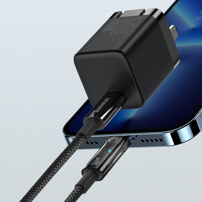 Baseus CATS000003 Lightning - USB-C cable 20W 480Mb/s 1m - blue - Cell phone cables<<<HurtelXML