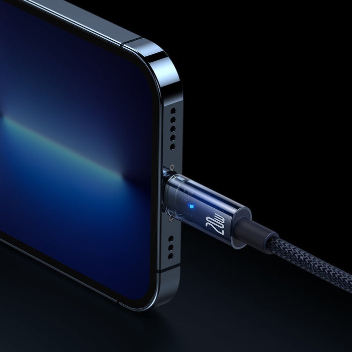 Baseus CATS000003 Lightning - USB-C cable 20W 480Mb/s 1m - blue - Cell phone cables<<<HurtelXML